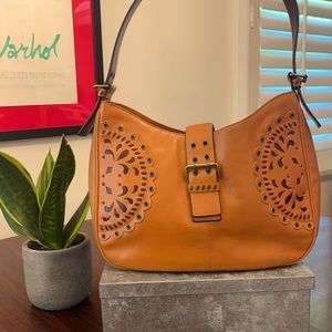 Hype - RARE Retro Hobo Leather Shoulder Bag